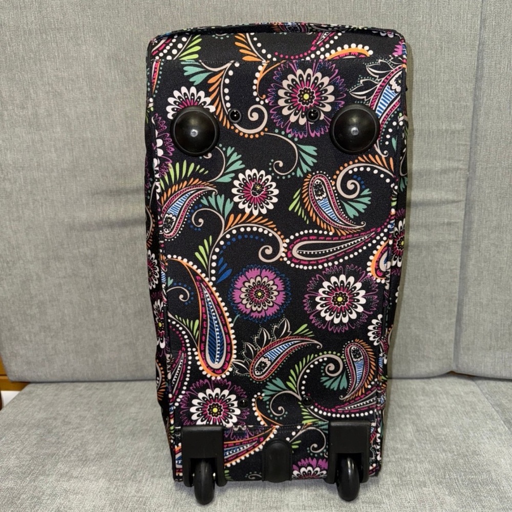 Vera Bradley Rolling Carry On Suitcase - Picture 6 of 11